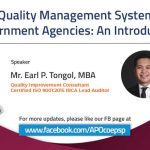 ISO Quality Management System for Government Agencies: An Introduction