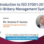 Introduction to ISO 37001:2016 Anti-Bribery Management System