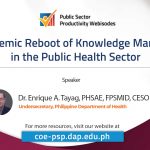 The Pandemic Reboot of Knowledge Management in the Public Health Sector