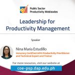 Leadership for Productivity Management