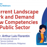 The Current Landscape of Work and Demand for New Competencies in the Public Sector
