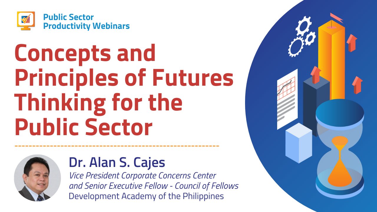 Concepts And Principles Of Futures Thinking For The Public Sector - DAP