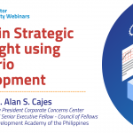 Steps in Strategic Foresight using Scenario Development