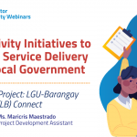 Improving Barangay Interoperability – LGU-Barangay (LB) Connect