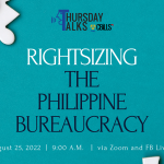 DAP tackles rightsizing the bureaucracy in CBILLS Thursday Talks