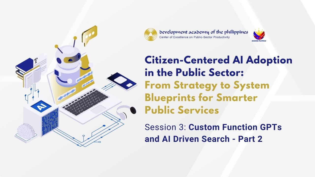 Session 3: Custom Function GPTs and AI Driven Search (Part 2)